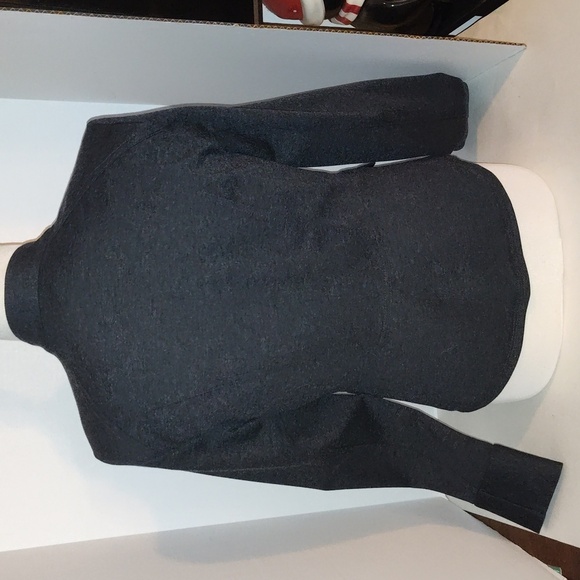 INC  Military Jacket with  Botton Detail Black Gray Size Small - Picture 2 of 8